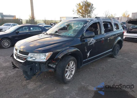2018 Dodge Journey Sxt из США, поврежденный, VIN 3C4PDCBB5JT275550